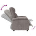 Fotoliu rabatabil, gri taupe, material textil - WALTI WALTI