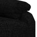 Fotoliu rabatabil, negru, material textil - WALTI WALTI