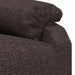 Fotoliu rabatabil, maro închis, material textil - WALTI WALTI