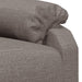 Fotoliu rabatabil, gri taupe, material textil - WALTI WALTI