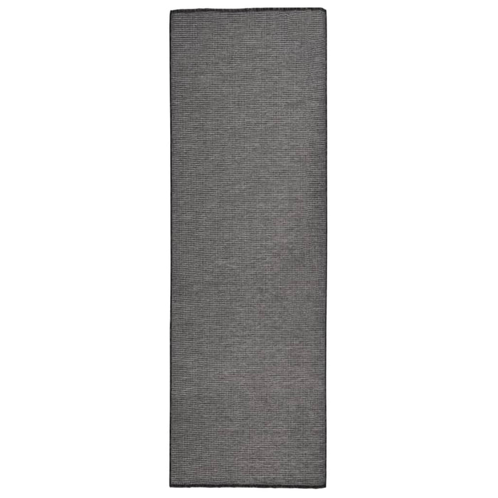 Covor de exterior, gri, 80x250 cm, țesătură plată WALTI
