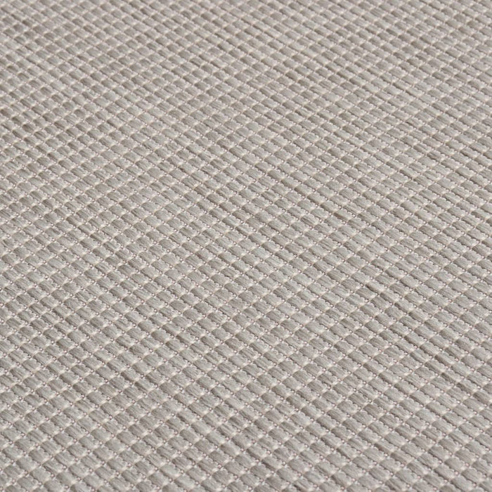 Covor de exterior, gri deschis, 80x150 cm, țesătură plată WALTI