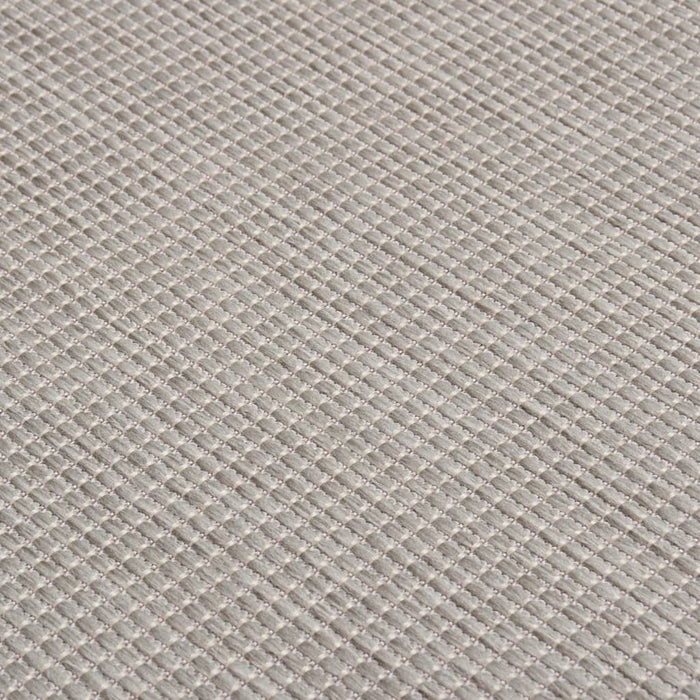 Covor de exterior, gri deschis, 80x250 cm, țesătură plată - WALTI WALTI