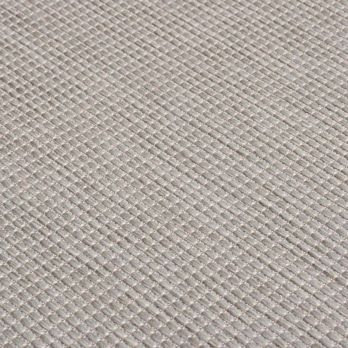 Covor de exterior, gri taupe, 100x200 cm, țesătură plată - WALTI WALTI