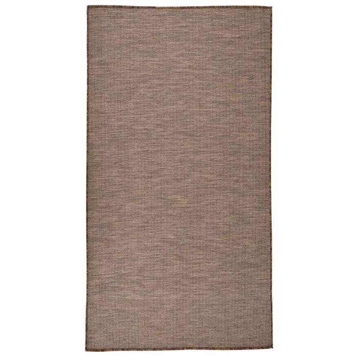 Covor de exterior, maro, 80x150 cm, țesătură plată WALTI