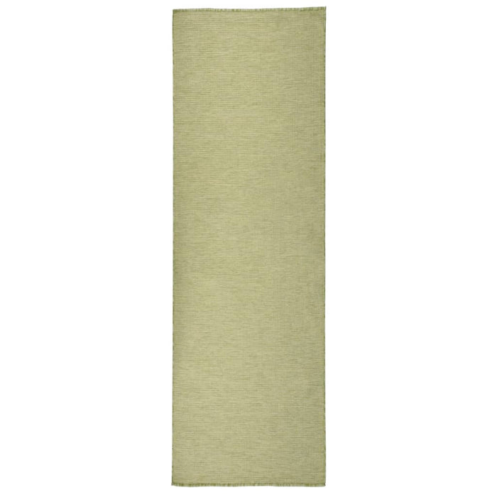 Covor de exterior, verde, 80x250 cm, țesătură plată WALTI