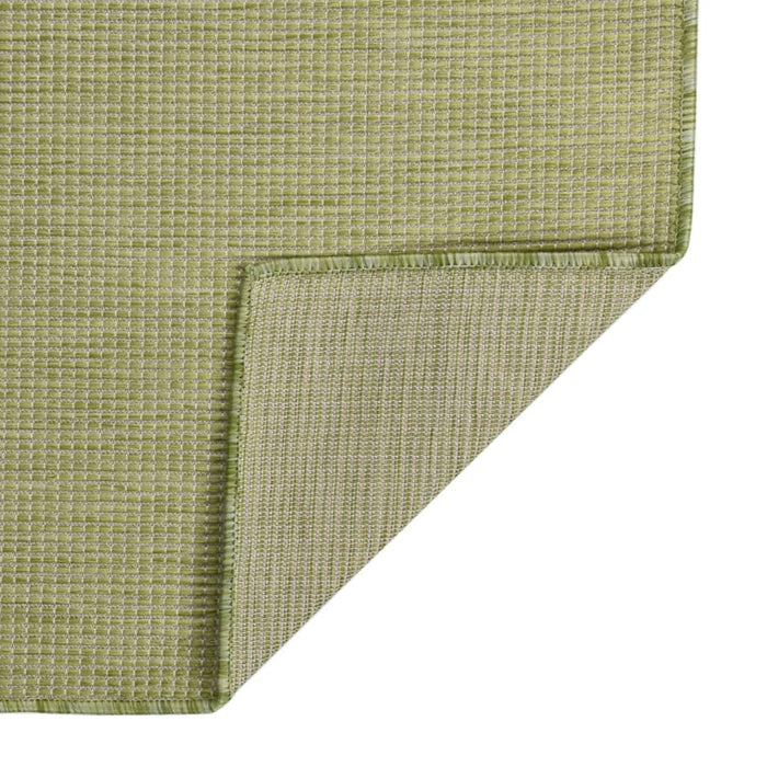 Covor de exterior, verde, 80x250 cm, țesătură plată WALTI