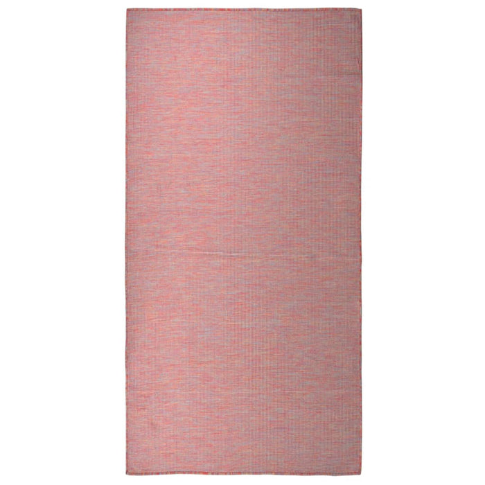 Covor de exterior, roșu, 100x200 cm, țesătură plată WALTI