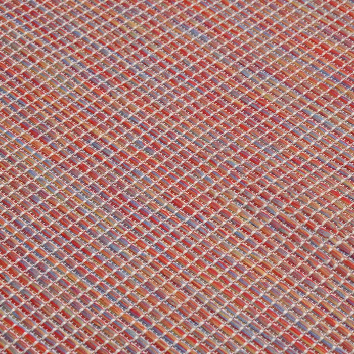 Covor de exterior, roșu, 140x200 cm, țesătură plată WALTI