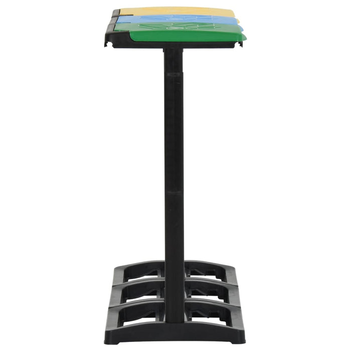 Suporturi pentru saci de gunoi cu capac 240-330 L multicolor PP - WALTI WALTI