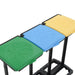 Suporturi pentru saci de gunoi cu capac 240-330 L multicolor PP - WALTI WALTI