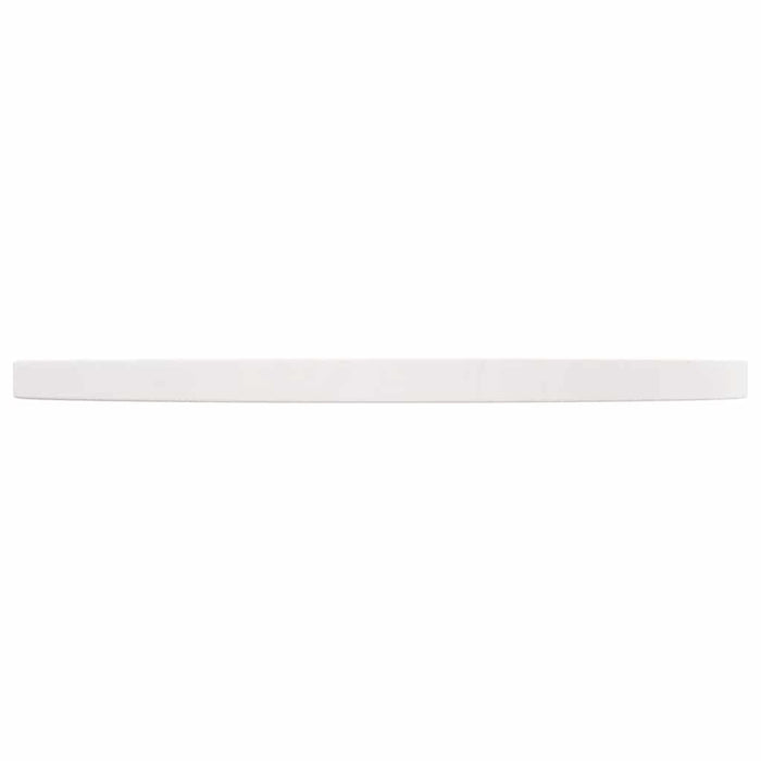 Blat de masă, alb, Ø50x2,5 cm, lemn masiv de pin - WALTI WALTI