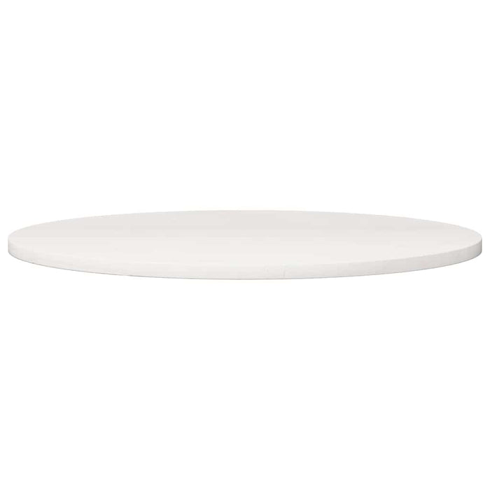Blat de masă, alb, Ø90x2,5 cm, lemn masiv de pin - WALTI WALTI