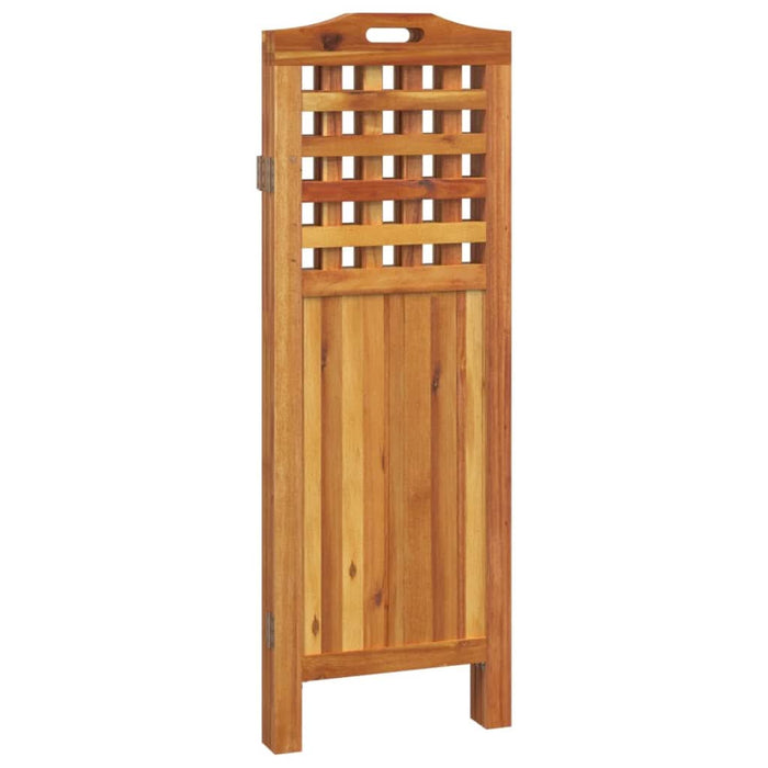 Paravan de cameră 3 panouri 121,5x2x115 cm lemn masiv de acacia - WALTI WALTI