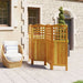 Paravan de cameră 4 panouri 162x2x115 cm lemn masiv de acacia - WALTI WALTI