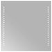 Oglindă de baie cu LED, 40x40 cm - WALTI WALTI