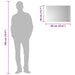 Oglinda de baie cu LED, 60x40 cm - WALTI WALTI