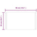 Oglindă de baie cu LED, 90x50 cm - WALTI WALTI