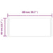 Oglindă de baie cu LED, 100x40 cm - WALTI WALTI