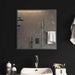 Oglinda de baie cu LED, 60x60 cm - WALTI WALTI