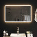 Oglindă de baie cu LED, 80x50 cm - WALTI WALTI