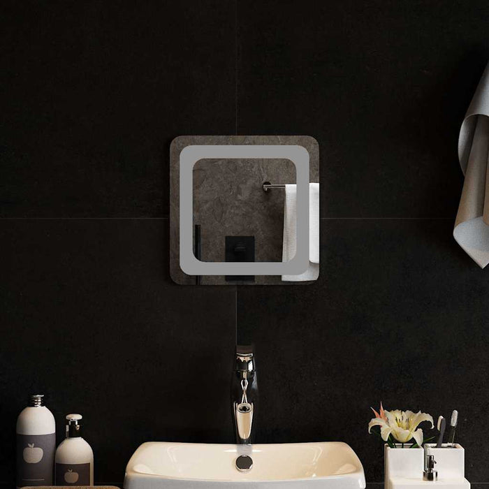 Oglindă cu LED de baie, 30x30 cm WALTI