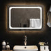 Oglindă de baie cu LED, 70x50 cm - WALTI WALTI