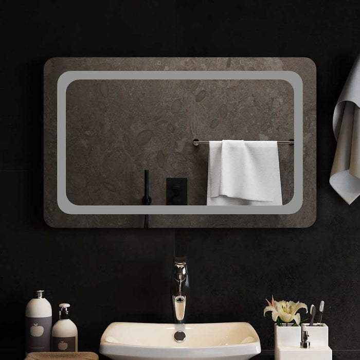 Oglindă de baie cu LED, 80x50 cm - WALTI WALTI