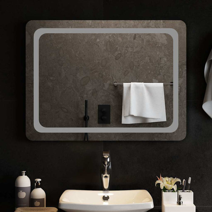 Oglindă de baie cu LED, 80x60 cm - WALTI WALTI