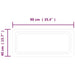 Oglindă de baie cu LED, 90x40 cm - WALTI WALTI