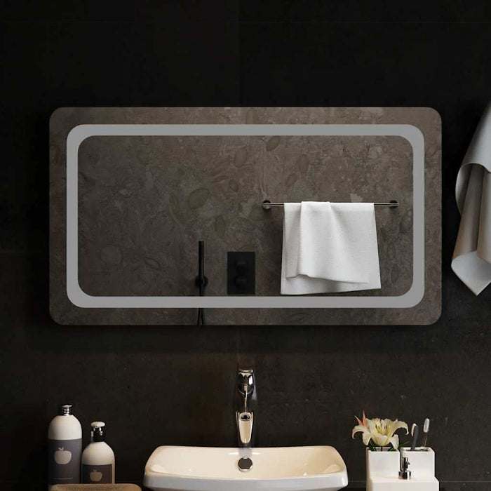 Oglindă de baie cu LED, 90x50 cm - WALTI WALTI