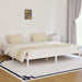 Cadru de pat, alb, 200x200 cm, lemn masiv de pin - WALTI WALTI