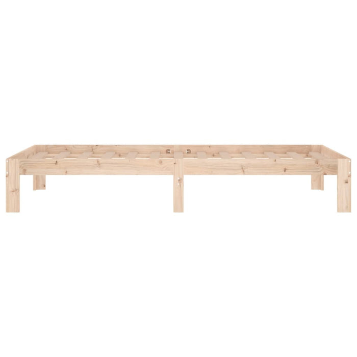 Cadru de pat single, 90x190 cm, lemn masiv - WALTI WALTI