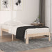 Cadru de pat single, 90x190 cm, lemn masiv - WALTI WALTI