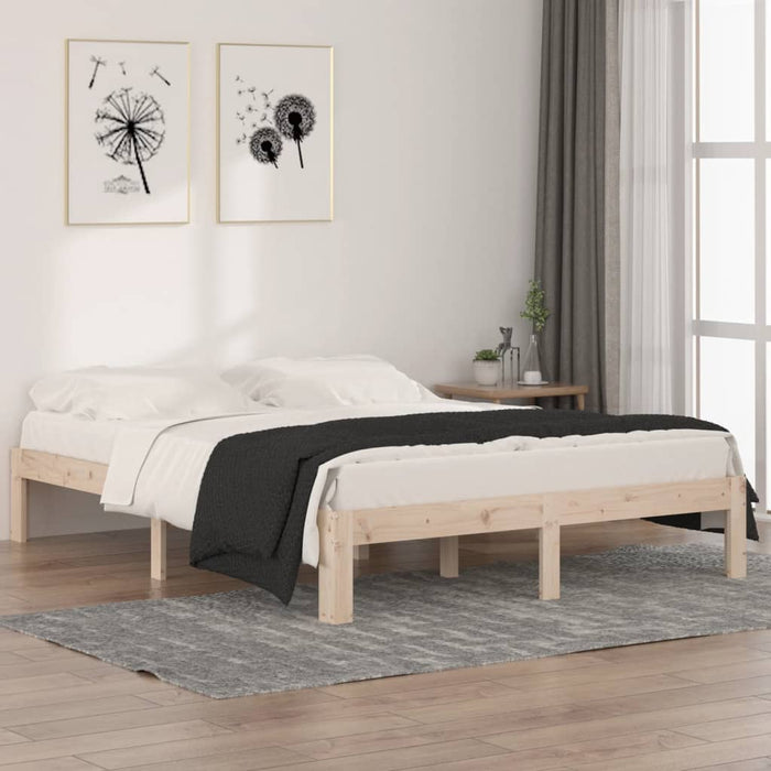 Cadru de pat King Size, 150x200 cm, lemn masiv - WALTI WALTI