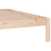 Cadru de pat Super King, 180x200 cm, lemn masiv - WALTI WALTI