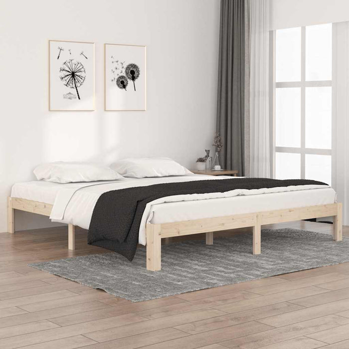 Cadru de pat Super King, 180x200 cm, lemn masiv - WALTI WALTI