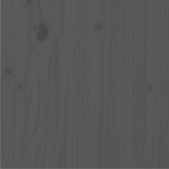 Cadru de pat, gri, 90x200 cm, lemn masiv de pin - WALTI WALTI