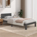 Cadru de pat, gri, 90x200 cm, lemn masiv de pin - WALTI WALTI