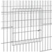 Cușcă pentru iepuri, 2 panouri, 220x110x55 cm, fier galvanizat - WALTI WALTI