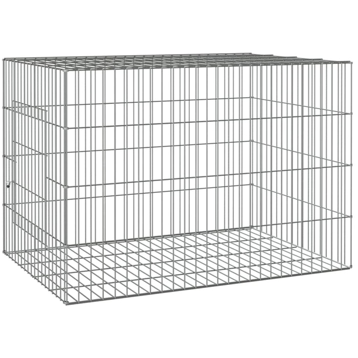 Cușcă pentru iepuri, 78x54x54 cm, fier galvanizat - WALTI WALTI