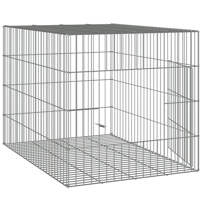 Cușcă pentru iepuri, 78x54x54 cm, fier galvanizat - WALTI WALTI