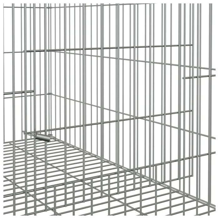 Cușcă pentru iepuri, 78x54x54 cm, fier galvanizat - WALTI WALTI
