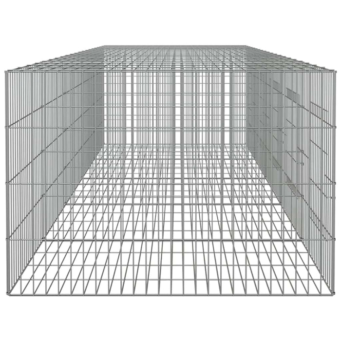 Cușcă pentru iepuri, 5 panouri, 217x79x54 cm, fier galvanizat WALTI