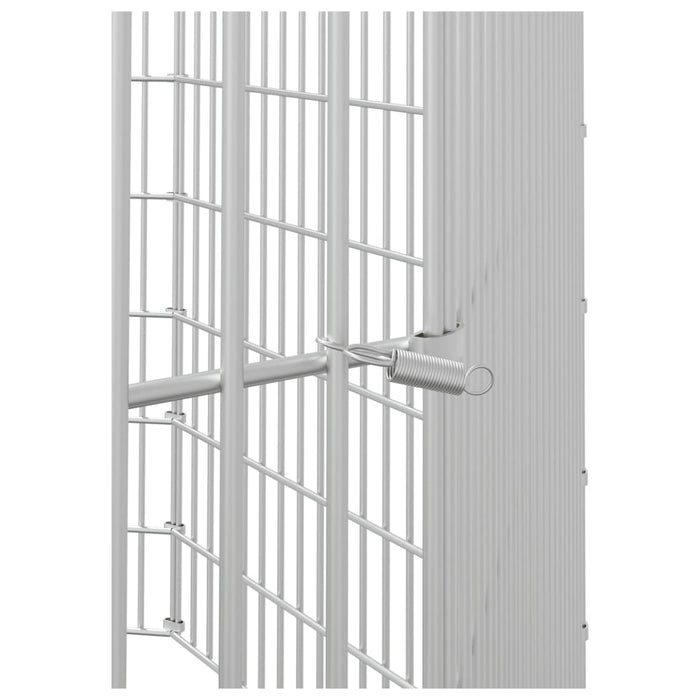 Adăpost pentru animale cu 8 panouri, 54x60 cm, fier galvanizat WALTI