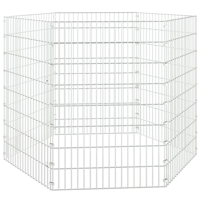 Adăpost pentru animale cu 6 panouri, 54x80 cm, fier galvanizat WALTI