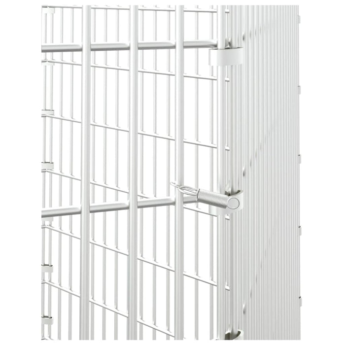 Adăpost pentru animale cu 6 panouri, 54x80 cm, fier galvanizat WALTI
