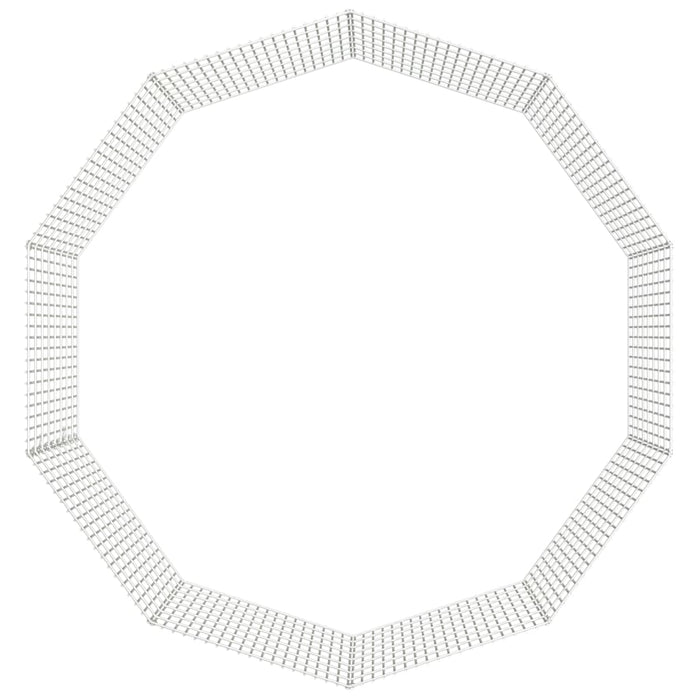 Adăpost pentru animale cu 10 panouri, 54x80 cm, fier galvanizat WALTI