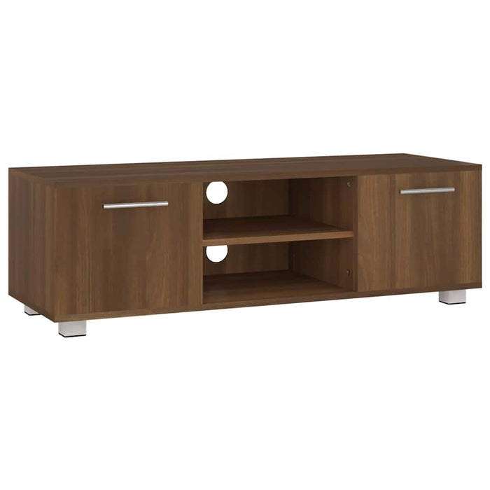 Comodă TV, stejar maro, 110x40x35 cm, lemn prelucrat WALTI