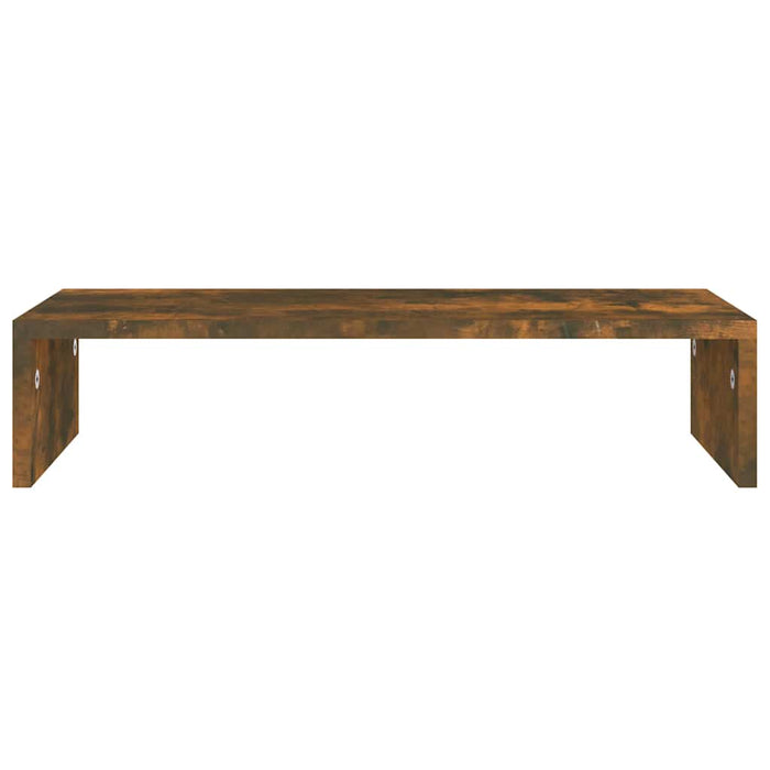 Suport de monitor stejar fumuriu, 60x23,5x12 cm, lemn prelucrat WALTI